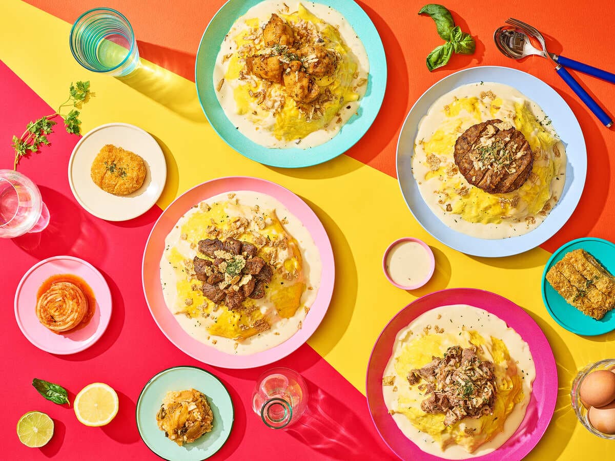 화이트 오므라이스