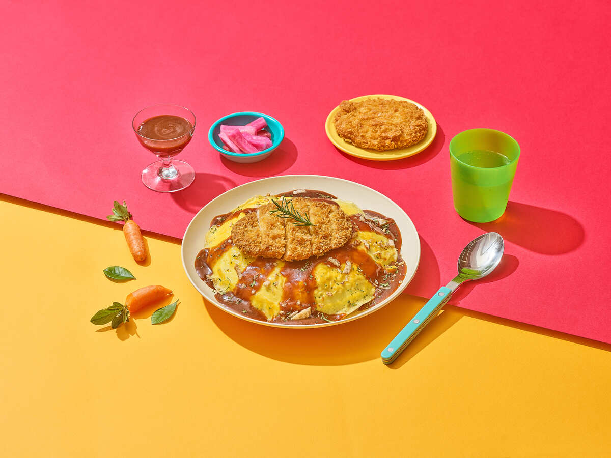 돈까스 오므라이스