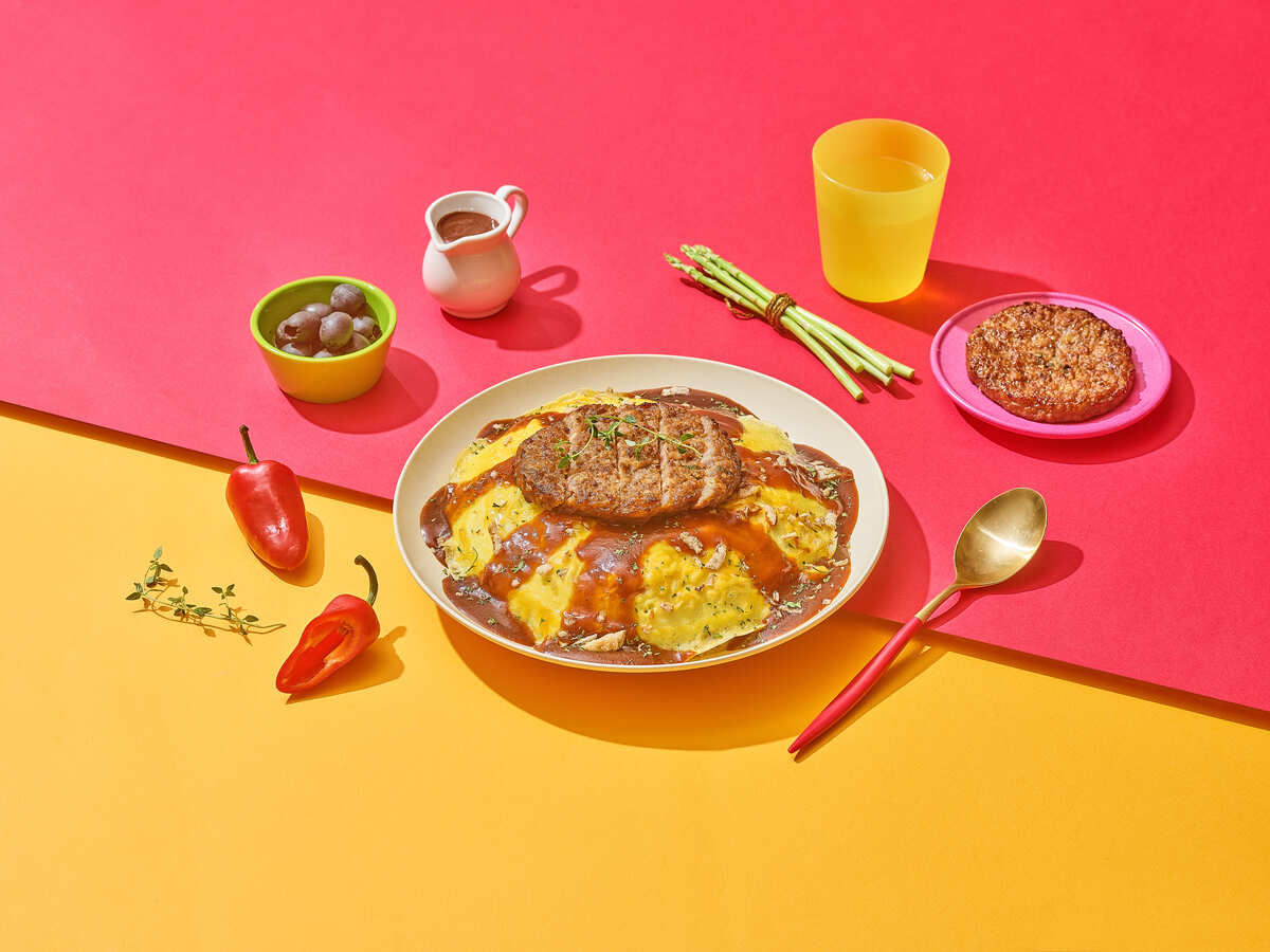 떡갈비 오므라이스